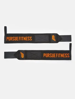 Wrist Wraps Black.Orange
